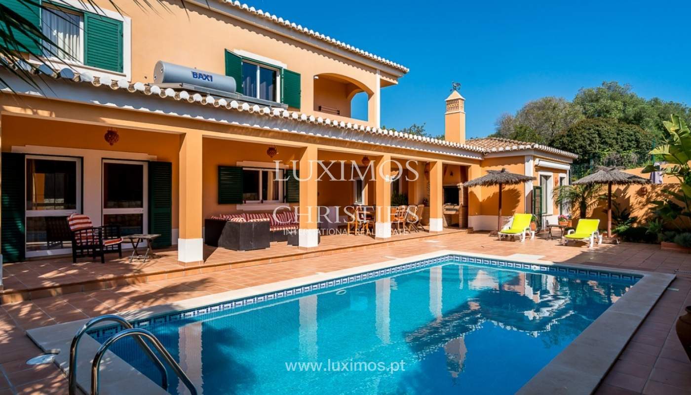 Villa for sale, pool, near beach and golf, Alvor, Algarve, Portugal