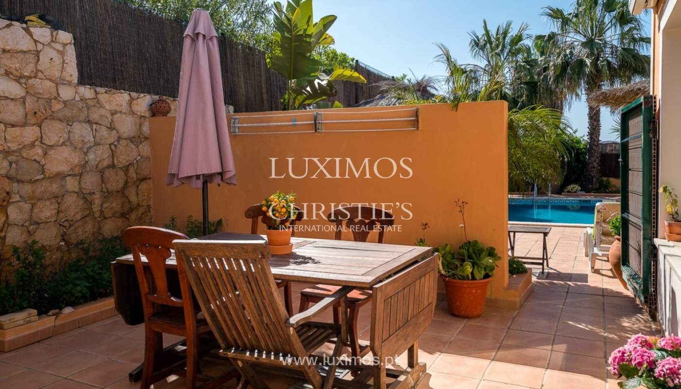 Villa for sale, pool, near beach and golf, Alvor, Algarve, Portugal