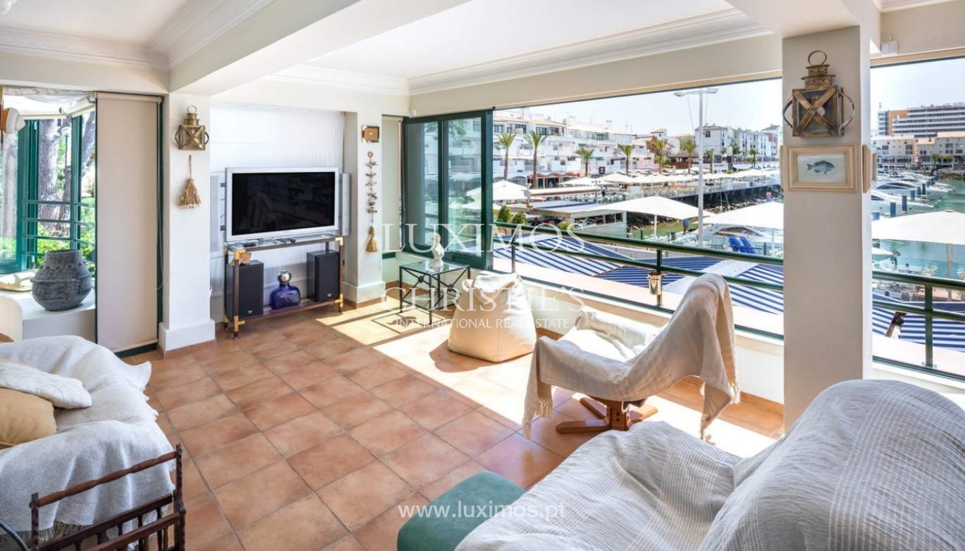Luxury apartment for sale, Vilamoura Marina views, Algarve, Portugal