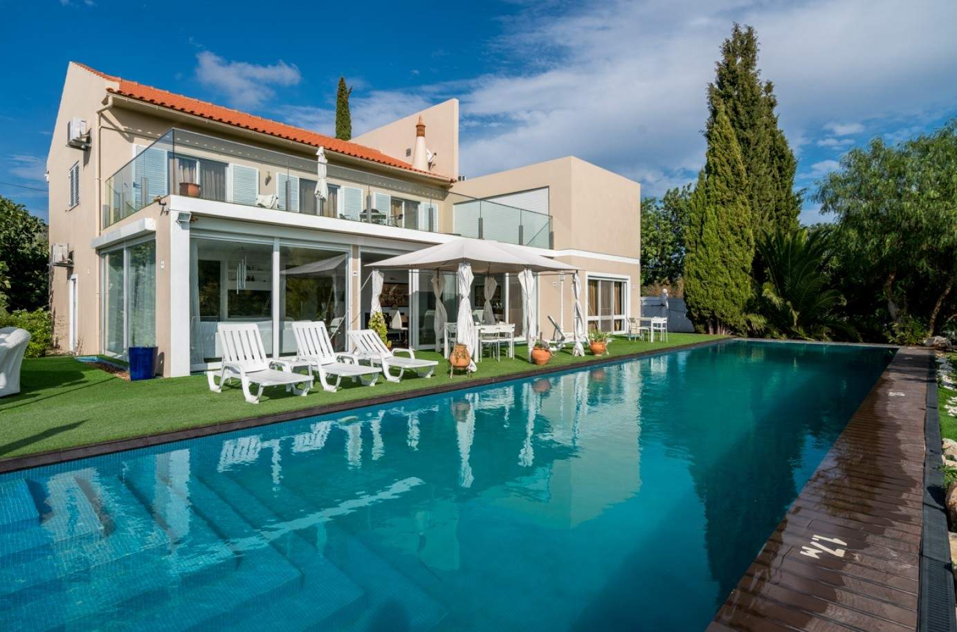 Verkauf von villa mit Meerblick in Estoi, Faro, Algarve, Portugal_85991
