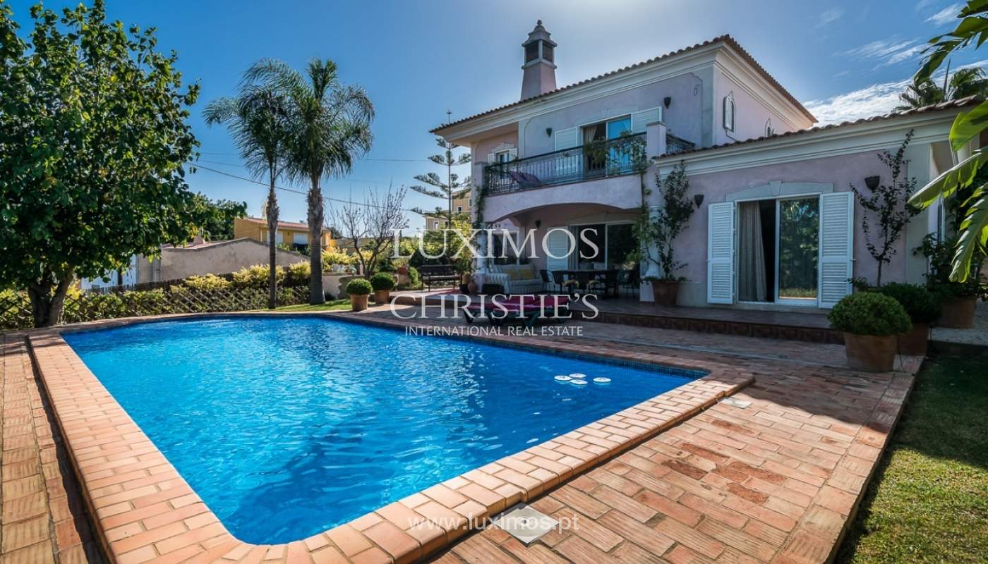 Sale of villa with pool and sea view in Loulé, Algarve, Portugal