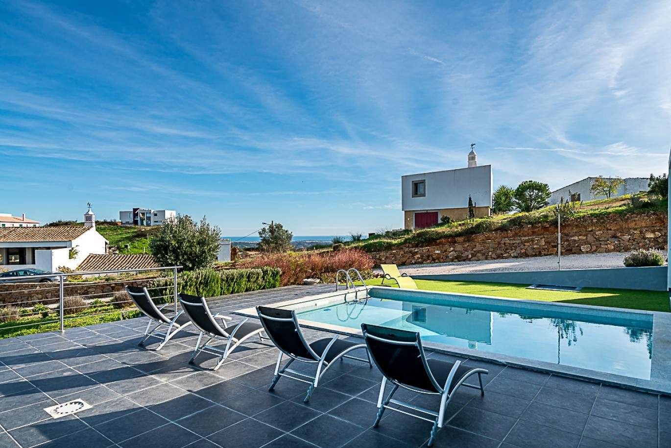 Vivienda de arquitectura contemporánea con vistas al mar y sierra,Tavira, Algarve, Portugal_91387
