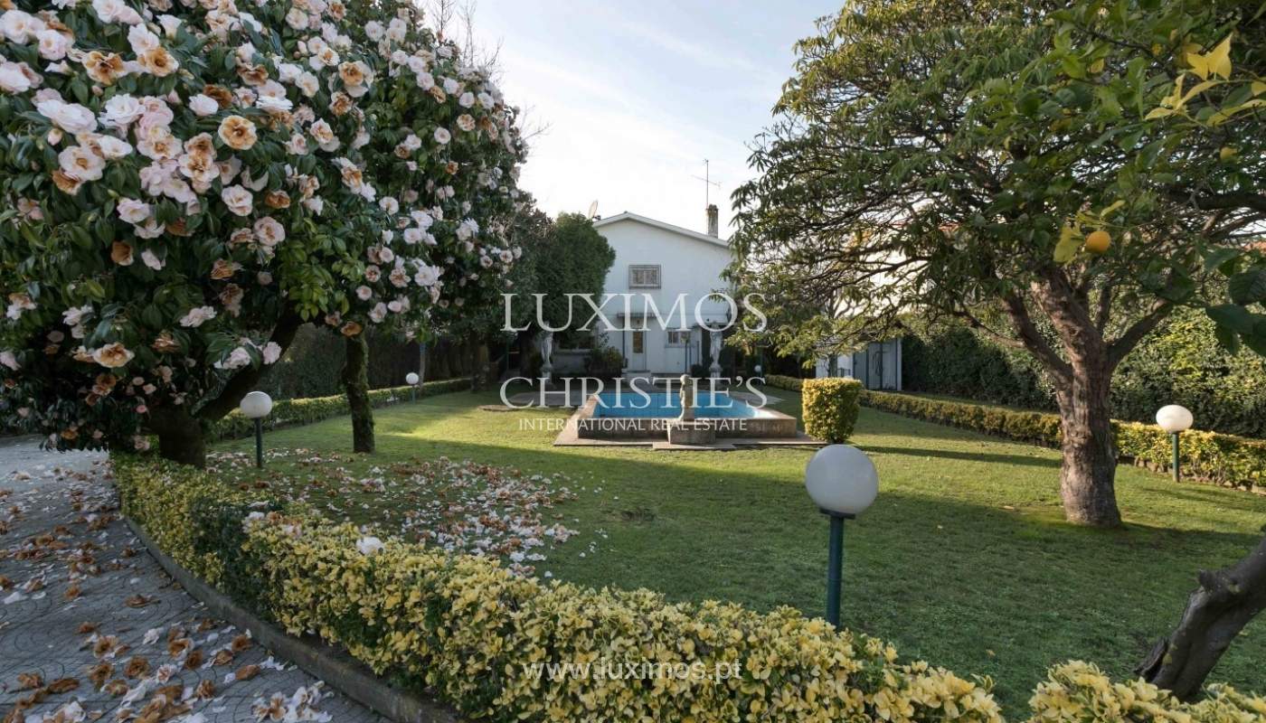 Sale of Villa with garden and lake, Porto, Portugal _93067