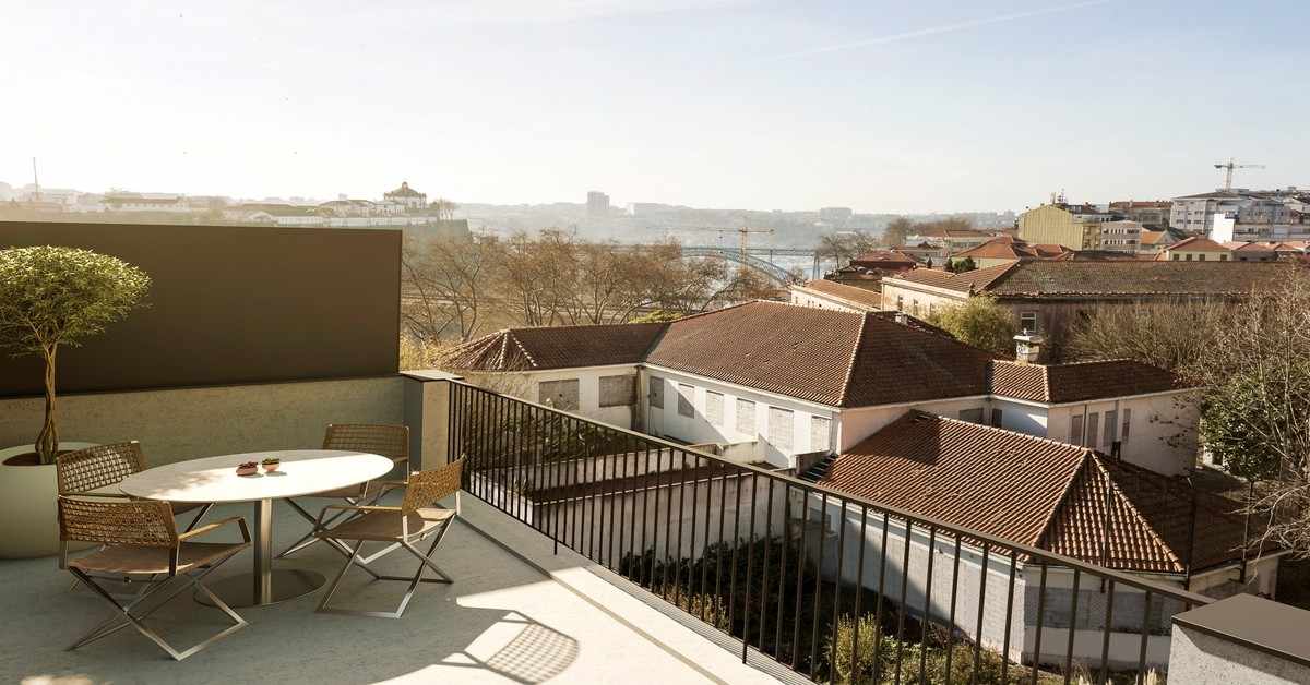 Novo lançamento: apartamentos novos à venda na Baixa do Porto