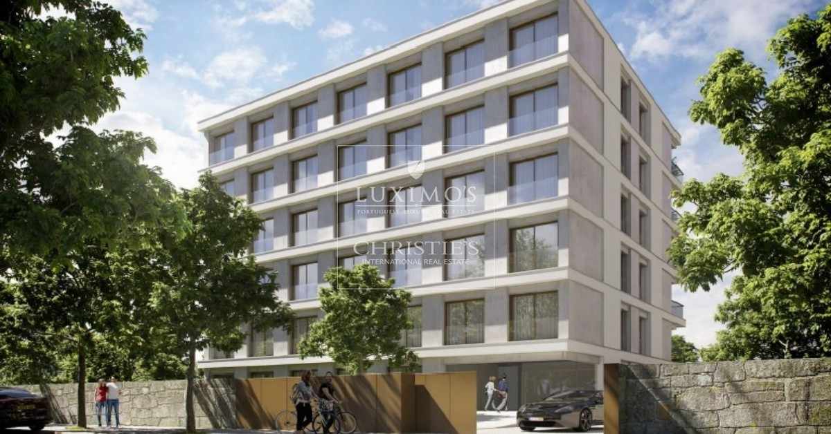 New development of luxury apartments in Pinhais da Foz, Porto