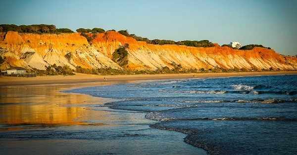 Praia da Falésia is one of the 25 best beaches in the world