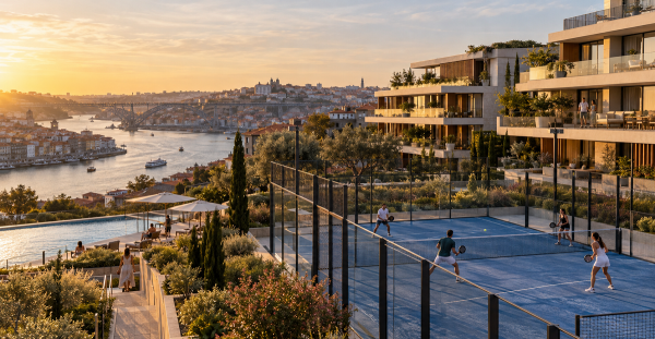 Padel, lifestyle e novas tendências residenciais